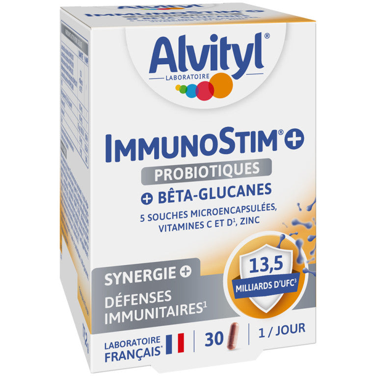 ALVITYL IMMUNOSTIM PROBIOTIQUES 30 GELULES