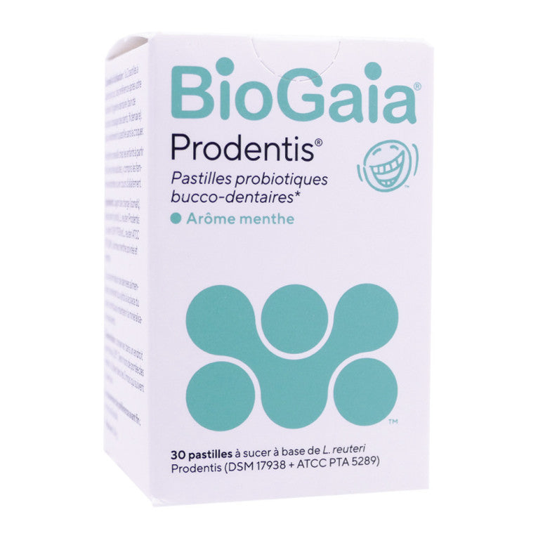 BIOGAIA PRODENTIS 30 PASTILLES AR√îME MENTHE