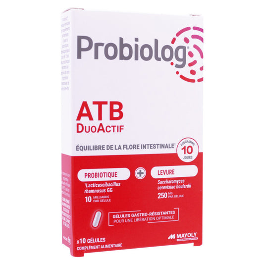 PROBIOLOG ATB DUOACTIF 10 G√âLULES