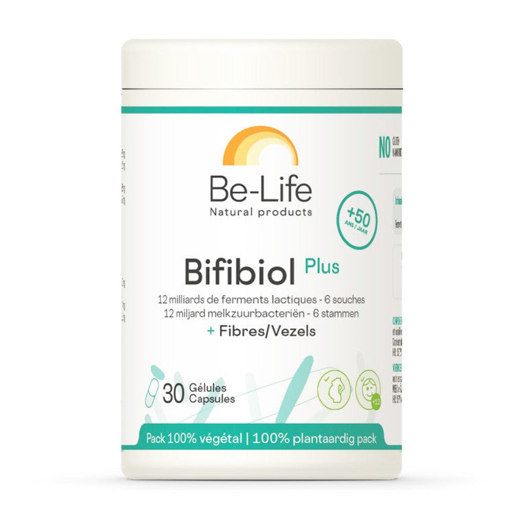 BE-LIFE BIFIBIOL PLUS 6 SOUCHES + FIBRES 30 GELULES