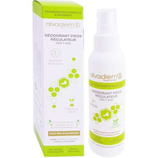 ALVADIEM DEODORANT PIEDS REGULATEUR 100 ML