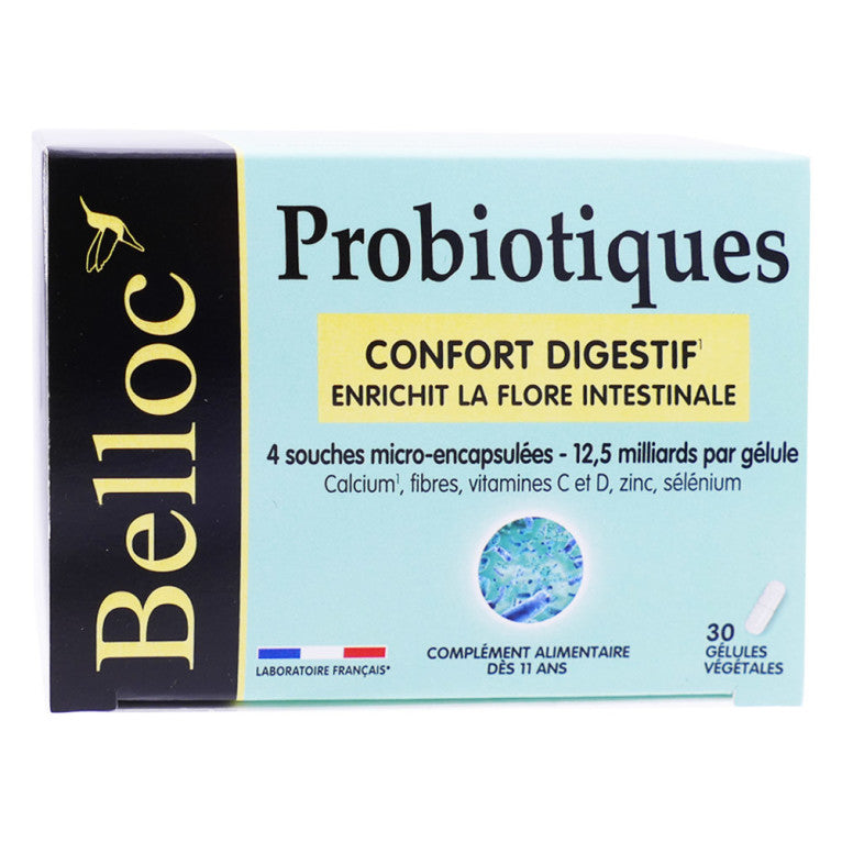 BELLOC PROBIOTIQUES 30 GELULES VEGETALES