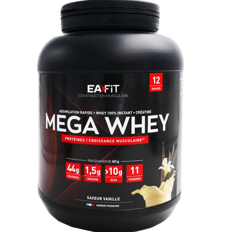 EAFIT CONSTRUCTION MUSCULAIRE MEGAWHEY SAVEUR VANILLE 750G