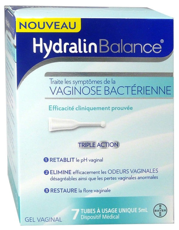 HYDRALIN BALANCE VAGINOSE BACTERIENNE 7X5ML