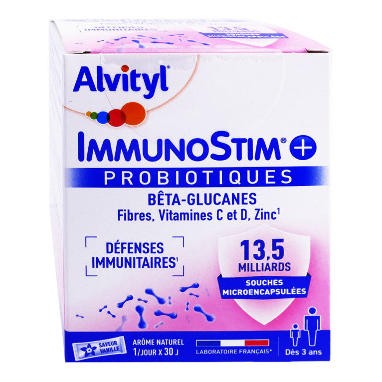 ALVITYL IMMUNOSTIM PROBIOTIQUES 30 STICKS