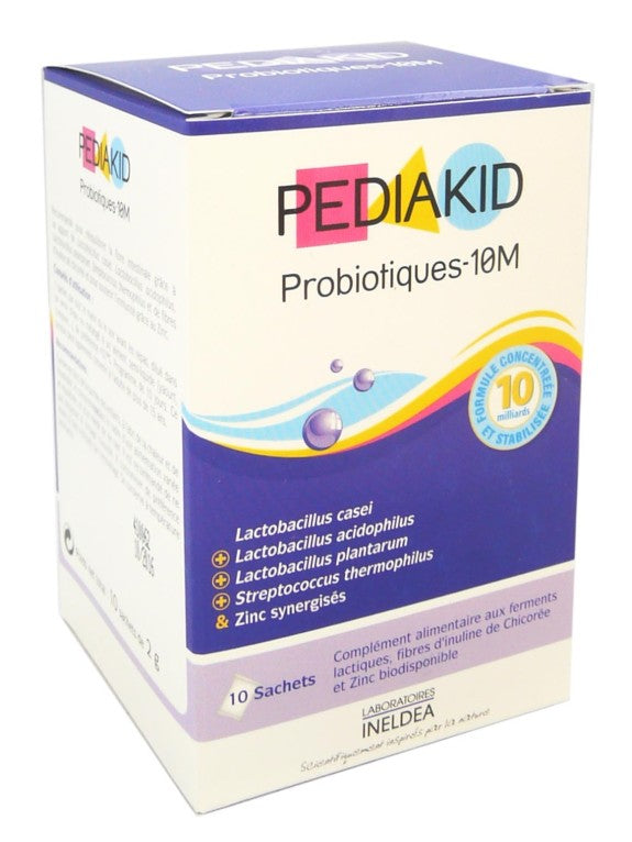 PEDIAKID PROBIOTIQUE 10M 10 SACHETS INELDEA