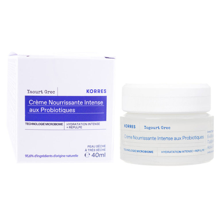 KORRES CREME NOURRISSANTE INTENSE AUX PROBIOTIQUES 40ML