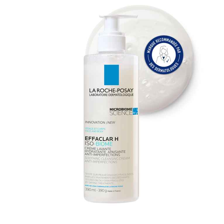 LA ROCHE-POSAY EFFACLAR H ISO-BIOME CREME LAVANTE 390ML