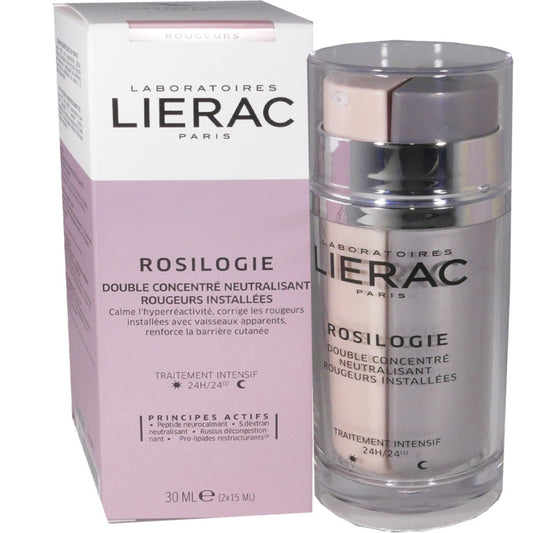 LIERAC ROSILOGIE DOUBLE CONCENTRE NEUTRALISANT 30 ML