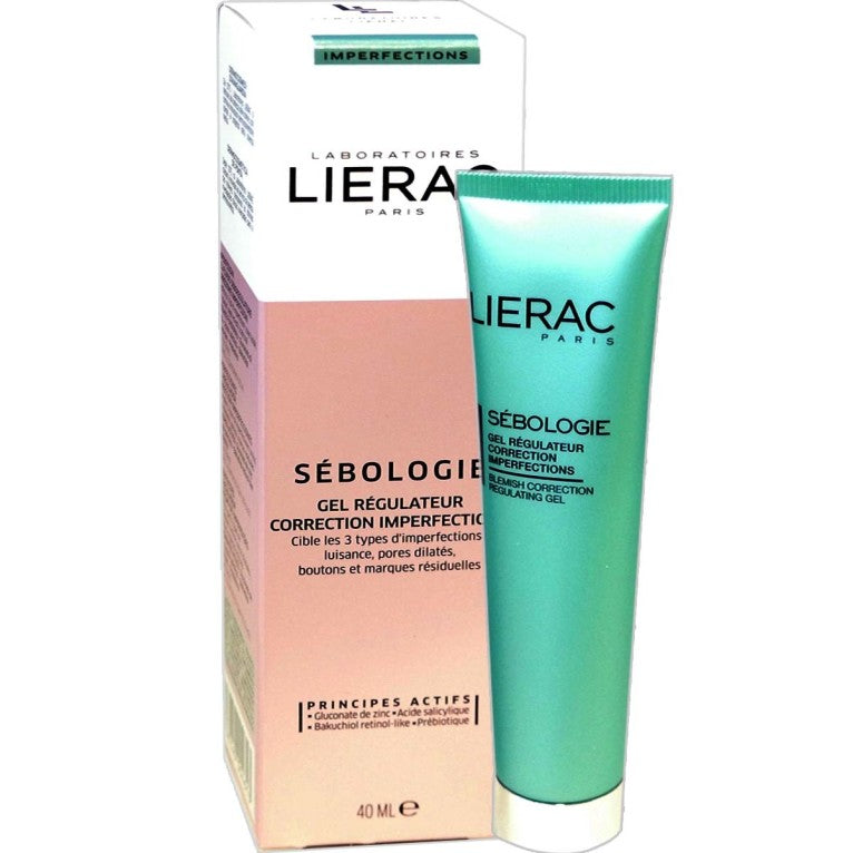 LIERAC SEBOLOGIE GEL REGULATEUR CORRECTION IMPERFECTIONS 40ML