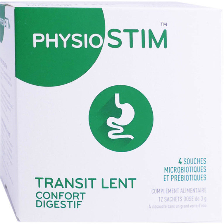 PHYSIOSTIM TRANSIT LENT CONFORT DIGESTIF 12 SACHETS