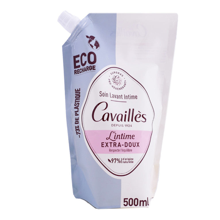 ROGE CAVAILLES SOIN LAVANT INTIME EXTRA DOUX ECO RECHARGE 500ML