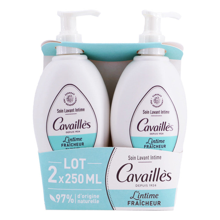 ROGE CAVAILLES SOIN LAVANT INTIME FRAICHEUR LOT DE 2X250ML