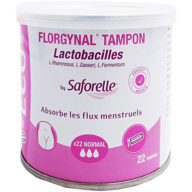 SAFORELLE FLORGYNAL TAMPON LACTOBACILLES NORMAL X22