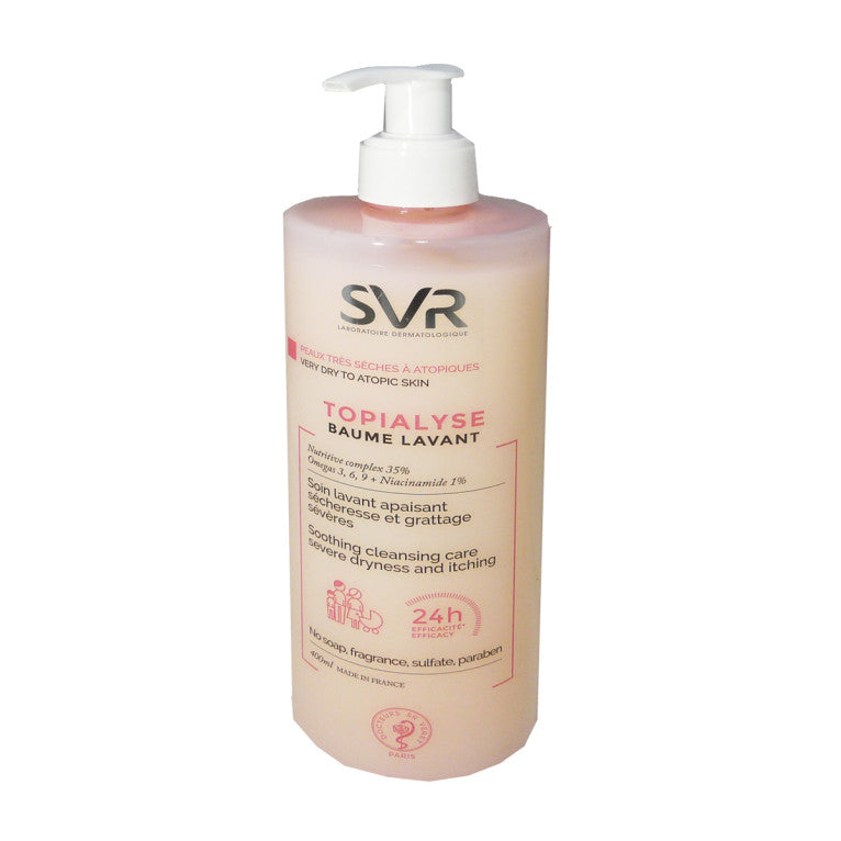 SVR TOPIALYSE BAUME LAVANT 400 ML 24 HEURES EFFICACITE