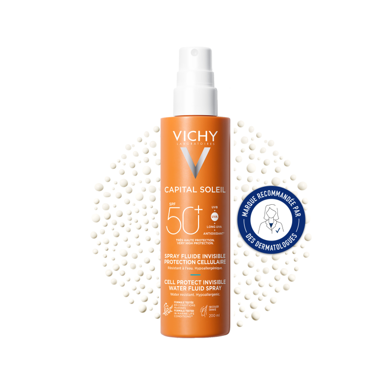 VICHY CAPITAL SOLEIL SPRAY FLUIDE INVISIBLE SPF50+ 200ML